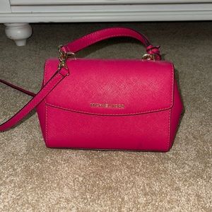 Hot pink Michael Kors bag